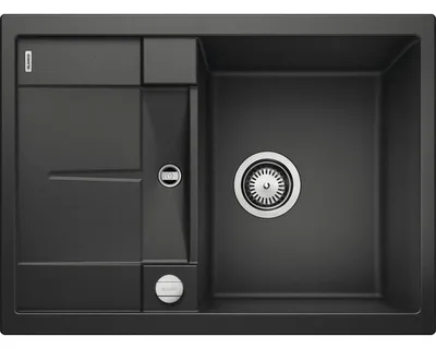 Produktbild von BLANCO METRA 45 S Compact, Schrankwaschbecken, Silgranit, Anthrazit, Doppelseitig, 45 cm, Deutschland