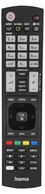 Produktbild von Hama 00221062, TV, IR Wireless, Drucktasten, Schwarz