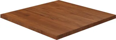Obrázek produktu pro Čtvercová stolní deska tmavě hnědá 60x60x2,5 cm ošetřený dub
