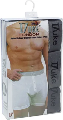 Produktbild von Übergrößen 3er-Pack Top Herren Boxershorts Duke Clothing London 3 Farben 3XL