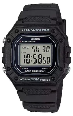 Produktbild von Casio Herren Armbanduhr W-218H-1AVEF digital