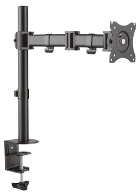 Productafbeelding van Monitor arm desk mount voor 13-27 inch, hoogte verstelbaar, VESA 75 en 100