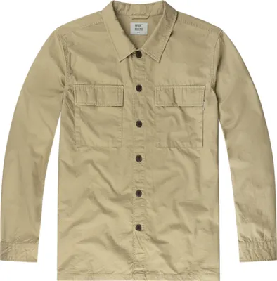 Imagen del producto de Camisa Vintage Industries, color caqui oscuro, talla S