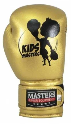 Productafbeelding van Masters - Bokshandschoenen voor kinderen, model PP17696 (8 oz), kleur goud