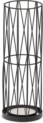 Zdjęcie produktu dla Uchwyt na parasol odporny na deszcz - czarny - wodoodporny - 40 cm - metal