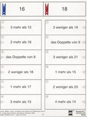 Immagine prodotto di Lesen, verstehen und rechnen im Zahlenraum bis 25