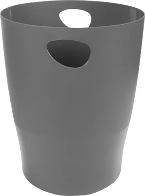 Image de Exacompta 8x Corbeille-à-papier Ecobin Office Gris foncé 45307D