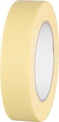 Produktbild von Band Strend Pro, 30 mm, L-50 m, 80°C, Malerband, Abdeckband, klebend, gelb