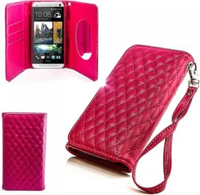 Produktbild von HTC One Max Booksytle Handtasche Mirror Pink