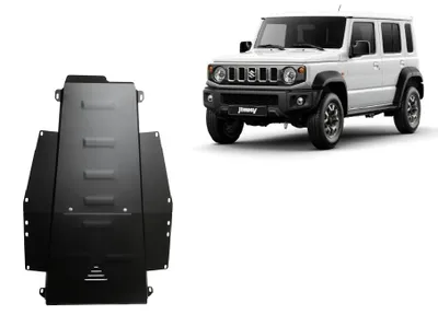Immagine prodotto di Protezione in acciaio per il ripartitore di coppia della Suzuki Jimny - Modello a 5 porte