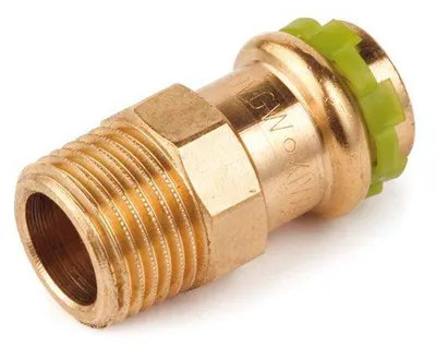 Produktbild von Kupfer Pressfitting Sudo-Press Übergangsverschraubung Außengewinde 28 mm - 1' Kontur V DVGW