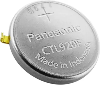 Produktbild von Citizen Akku Panasonic Batterie LiIon Knopfzelle mit Fähnchen CTL920F