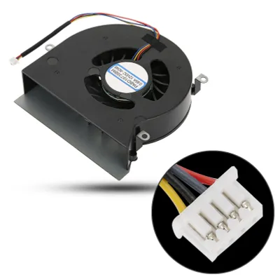 Obrázek produktu pro 4pinový konektor, 12 V DC, 0,65 A, ventilátor pro chlazení procesoru pro řadu MSI GT62VR, modely MS-16L1 a MS-16L2
