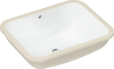 Produktbild von hansgrohe Xuniva Q Unterbauwaschtisch, mit Überlauf, ohne Hahnloch, 500x400mm, weiß, 60154450