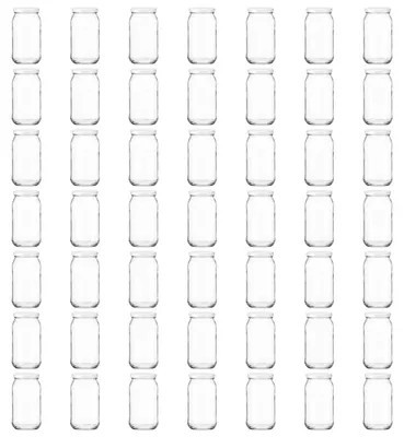 Produktbild von 50 Stück Einmachgläser 900 ml mit Deckel