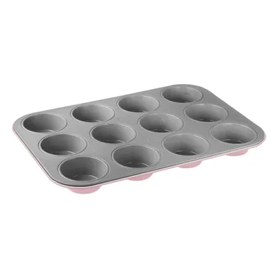 Zdjęcie produktu dla Forma do muffinów Zenker 12 (Ø 7 cm), do wilgotnych muffinów i babeczek, kwadratowa, z powłoką nieprzywierającą, wymiary: 38,5 x 26,5 x 3 cm