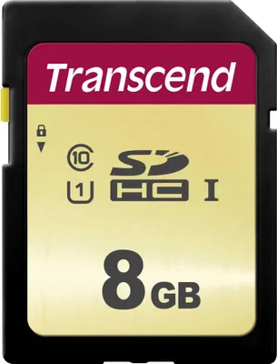 Produktbild von Transcend SDHC 500S          8GB Class 10 UHS-I U1