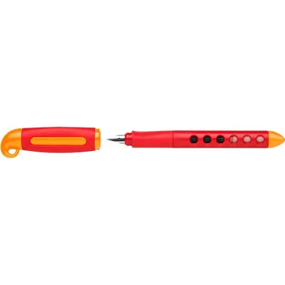 Obrázok produktu pre Faber-Castell 149852 FABER-CASTELL školské plniace pero Scribolino, červené