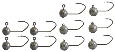 Produktbild von 10 Predax Fishing MSO Jigköpfe Gr. 6 - Raubfischhaken Set