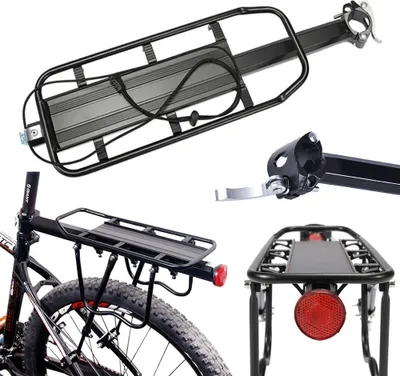 Produktbild von Fahrradheckträger, Aluminium, universal, 50kg