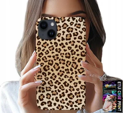 Immagine prodotto di Custodia Per Iphone 13 - Retro In Stampa Leopardata Modelli Da Donna Alla Moda