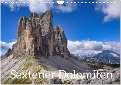 Produktbild von Sextener Dolomiten (Wandkalender 2025 DIN A4 quer), CALVENDO Monatskalender