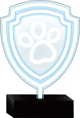 Produktbild von LED-Neonständer Paw Patrol - Paw Lampe für Kinder OW-120246