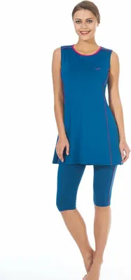 Produktbild von Hasema Burkini, Bademode, Hijab,Badeanzug, Tesettür Mayo, Swimwear E-8653