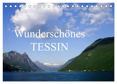 Produktbild von Wunderschönes Tessin (Tischkalender 2027 DIN A5 quer), CALVENDO Monatskalender