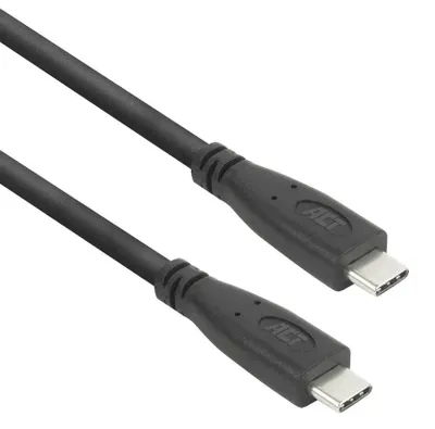 Productafbeelding van ACT AC7445, 5 meter, USB-C, USB-C, USB 3.2 Gen 2 (3.1 Gen 2), 10 Gbit/s, zwart