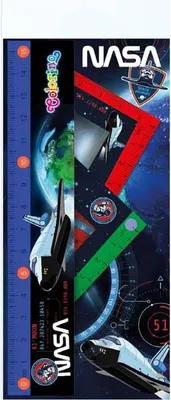 Produktbild von Colorino Nasa 4-teiliges geometrisches Set