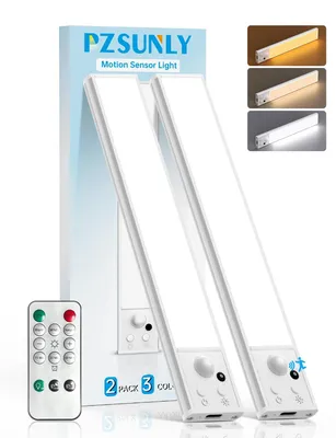 Zdjęcie produktu dla Lampa podszafkowa LED - Dotykowa - Ściemniana - 20 cm - Akumulatorowa z pilotem