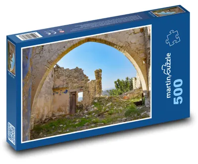Produktbild von Puzzle 500 Antike Hausruinen - martinpuzzle
