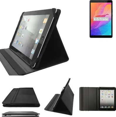 Produktbild von High quality kompatibel mit Huawei MatePad T8 Schutz Hülle Business Case Tablet Schutzhülle Flip Cover Ultra Slim Bookstyle Tasche schwarz.