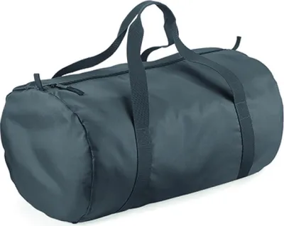 Produktbild von BagBase BG150 | Packaway Barrel Bag | 50 x 30 x 26 cm - Farbe: Graphite Grey/Graphite Grey - Größe: 50 x 30 x 26 cm
