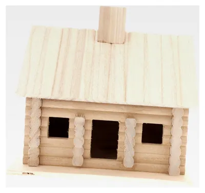 Produktbild von Dekoratives Vogelhaus aus massivem Holz für kleine Gartenvögel, wetterfestes Nistkasten für Balkon und Terrasse