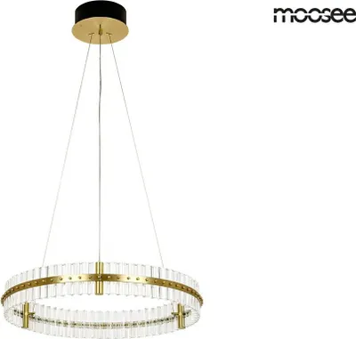 Obrázok produktu pre Moosee Závesné svietidlo Saturnus 70 Gold - LED, kryštál, brúsená oceľ