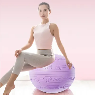 Produktbild von Workout-Ball für Core-Training und Stretching | Anti-Burst Gymnastikball für Fitnessübungen