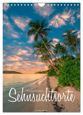 Produktbild von Malerische Sehnsuchtsorte (Wandkalender 2027 DIN A4 hoch), CALVENDO Monatskalender