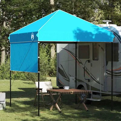 Produktbild von Pavillon-Zelt Blau 200 x 200 cm Oxford Stoff