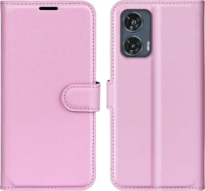 Produktbild von Motorola Edge 50 Fusion Hülle - Coverup Klapphülle - Rosa