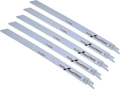 Image de Lame de scie sabre à bois HCS 230 mm - 2 pièces