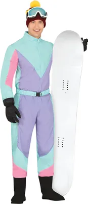 Produktbild von 80er Jahre Skianzug für Herren blau