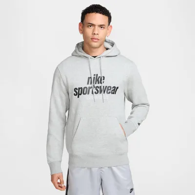 Immagine prodotto di Nike M Nk Club Bb Po Hdy Nsw Gfx Dk Grey Heather/Nero Dk Grey Heather/Nero L
