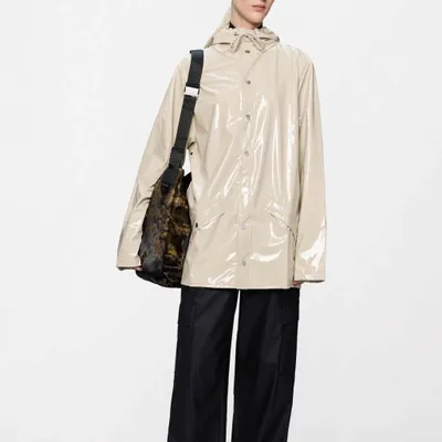 Produktbild von RAINS 12010R LONG JACKET W3 HellBraun