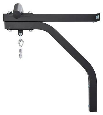 Produktbild von Boxsack Wandhalterung mit Klimmzugstange, Stahl, bis 130 kg, 93x47x51 cm schwarz
