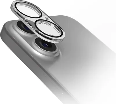 Produktbild von SBS TED3OCAMGLIP16, Apple, iPhone 16, iPhone 16 Plus, Schlagfest, Schockresistent, Schwarz, Transparent, 1 Stück(e)