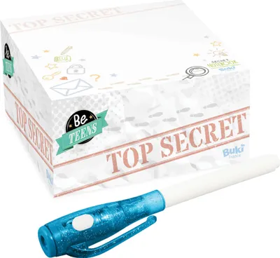 Produktbild von Buki geheimes Notizbuch mit UV-Stift - unsichtbare Tinte Spielzeug