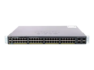 Produktbild von CISCO SYSTEMS Switch/Kat 2960-X 48GigE 370W 4x1G SFP