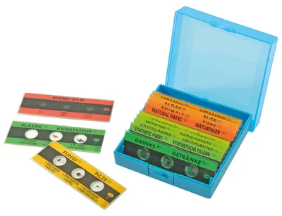 Produktbild von Eduplay Mikroskop Präparateset - Lernspielzeug 12 Stück